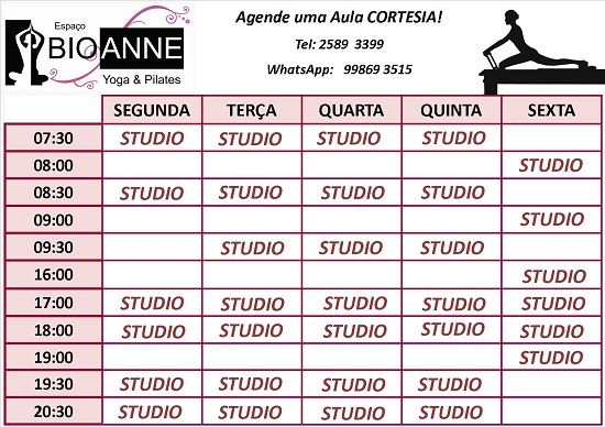 cronograma studio